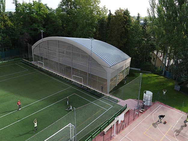 Inauguramos la nueva pista de tenis